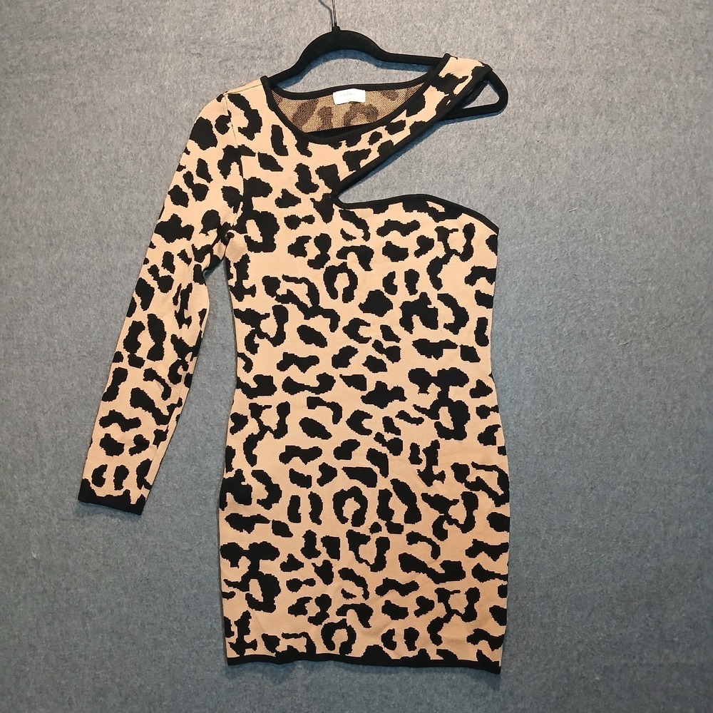 Love Always XL Dress Leopard chic clubwear y2k femme art
